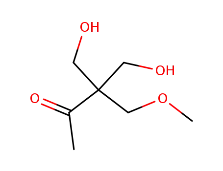 Molecular Structure of 113234-97-2 (2-Butanone, 3,3-bis(hydroxymethyl)-4-methoxy-)