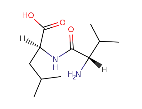Molecular Structure of 3989-97-7 (H-VAL-LEU-OH)