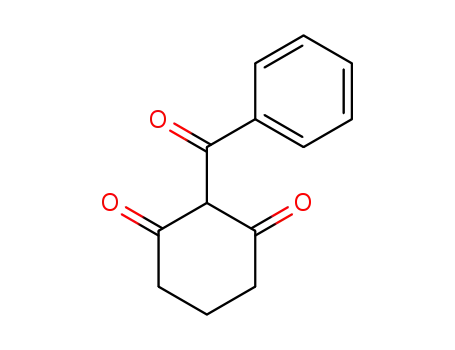 Molecular Structure of 69629-50-1 (2-Benzoylcyclohexane-1,3-dione)