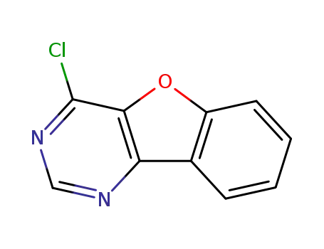 Molecular Structure of 39876-88-5 (4-CHLORO-BENZO[4,5]FURO[3,2-D]PYRIMIDINE)