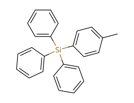 Molecular Structure of 18858-75-8 ((4-methylphenyl)(triphenyl)silane)
