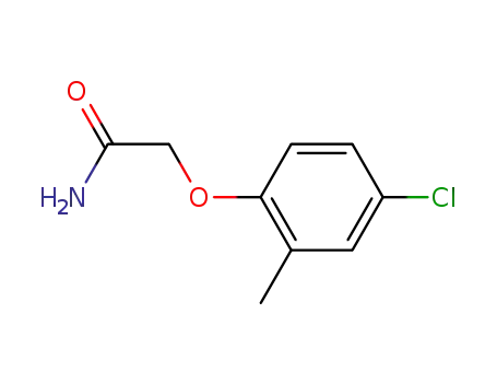 Molecular Structure of 7399-57-7 (2-(4-chloro-2-methylphenoxy)acetamide)