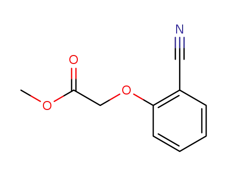 Molecular Structure of 34844-79-6 (methyl (2-cyanophenoxy)acetate)