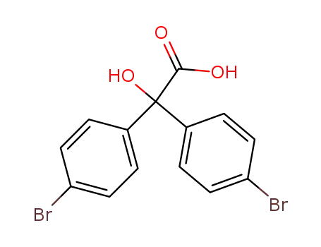 Molecular Structure of 30738-49-9 (DIBROMOBENZILIC ACID)