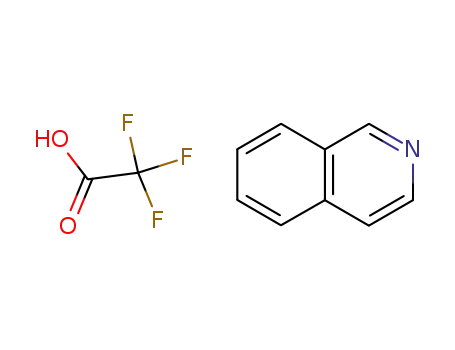 Molecular Structure of 4215-41-2 (Isoquinoline, trifluoroacetate)