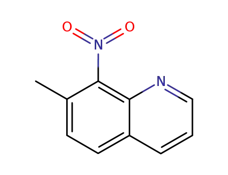Molecular Structure of 7471-63-8 (7-Methyl-8-nitroquinoline)