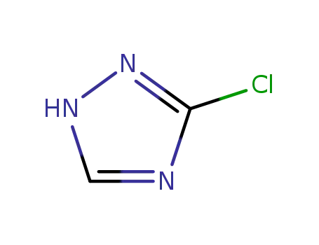 Molecular Structure of 6818-99-1 (3-Chloro-1,2,4-triazole)