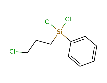 Molecular Structure of 3401-26-1 (PHENYL(3-CHLOROPROPYL)DICHLOROSILANE)