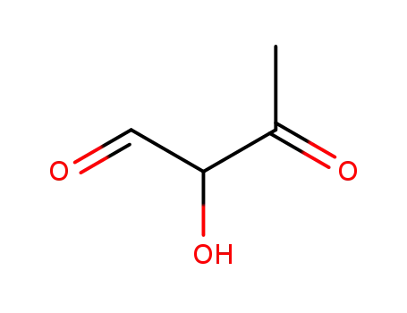 Molecular Structure of 473-80-3 (Butanal, 2-hydroxy-3-oxo-)