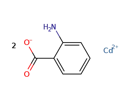 Molecular Structure of 7058-55-1 (cadmium dianthranilate)