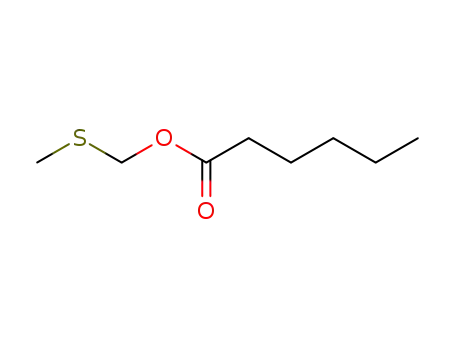 Molecular Structure of 74758-91-1 (METHYLTHIOMETHYL HEXANOATE)
