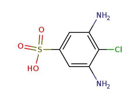3,5-Diamino-4-chlorobenzenesulphonic acid