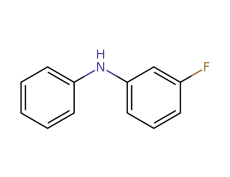Molecular Structure of 500-41-4 (3-Fluorodiphenylamine)