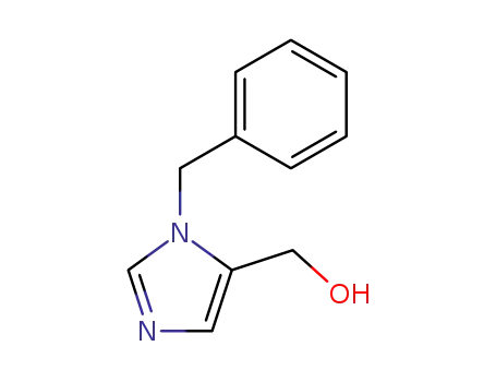 Molecular Structure of 80304-50-3 (1-BENZYL-5-HYDROXYMETHYL-1H-IMIDAZOLE)