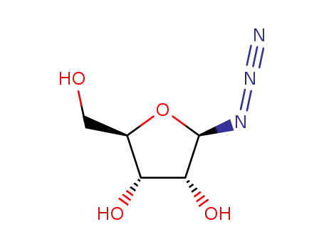 (2R,3R,4S,5R)-2-azido-5-hydroxymethyl-tetrahydro-furan-3,4-diol