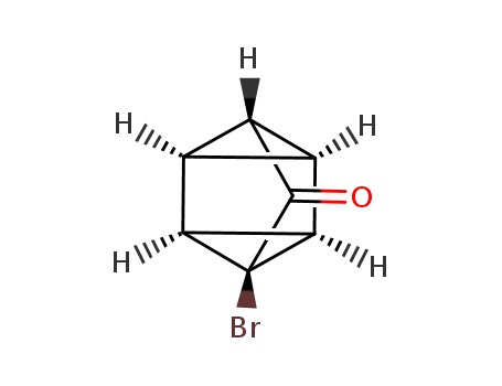 Molecular Structure of 183059-02-1 (Tetracyclo[3.2.0.02,7.04,6]heptanone, 2-bromo- (9CI))