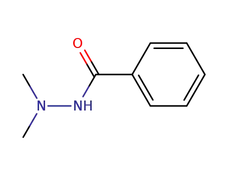 Molecular Structure of 1128-86-5 (Benzoic acid, 2,2-dimethylhydrazide)