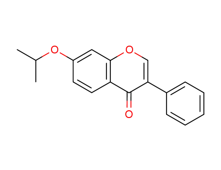 Molecular Structure of 35212-22-7 (Ipriflavone)