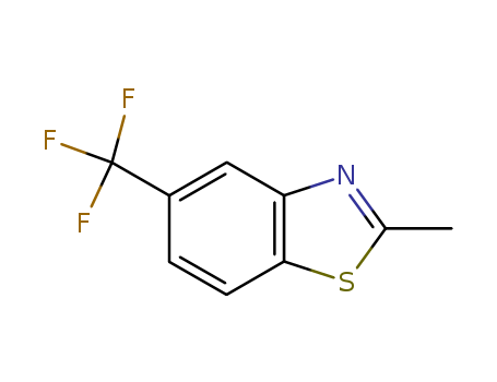 Benzothiazole,2-methyl-5-(trifluoromethyl)-(398-99-2)