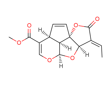 2H,4aH-1,4,5-Trioxadicyclopent[a,hi]indene-7-carboxylicacid, 3-ethylidene-3,3a,7a,9b-tetrahydro-2-oxo-, methyl ester,(3Z,3aS,4aR,7aS,9aS,9bS)- cas  31298-76-7