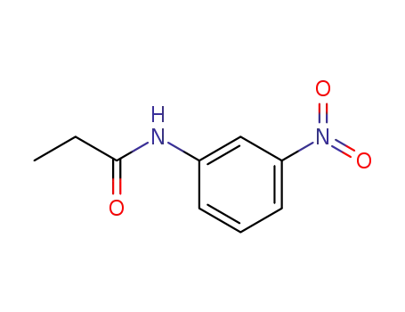 Molecular Structure of 7470-50-0 (N-(3-nitrophenyl)propionamide)