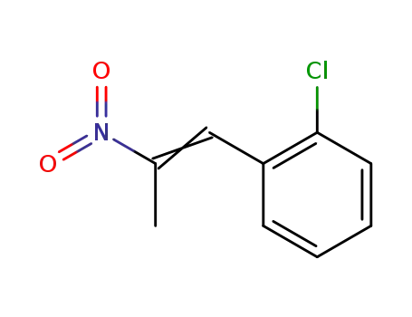 Molecular Structure of 18982-43-9 (1-(2-CHLOROPHENYL)-2-NITROPROPENE)