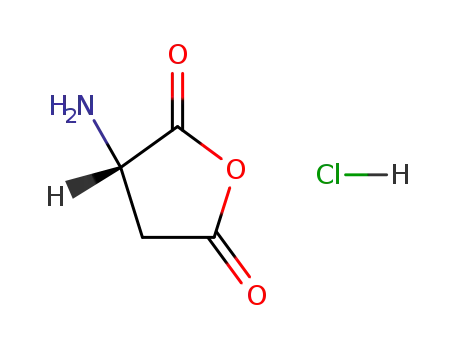 Molecular Structure of 39185-99-4 (3-AMINO-DIHYDRO-FURAN-2,5-DIONE HCL)