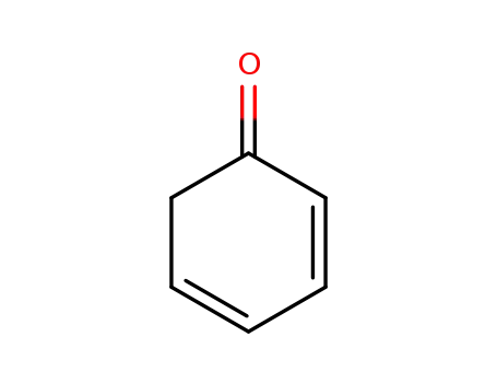 Molecular Structure of 24599-57-3 (cyclohexa-2,4-dien-1-one)
