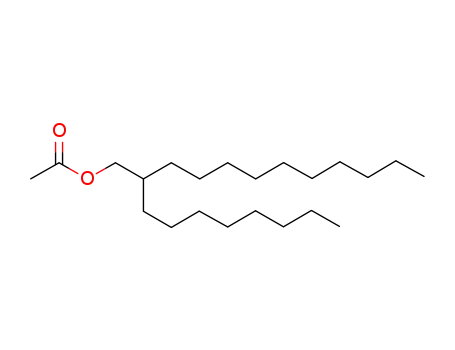 Molecular Structure of 74051-84-6 (2-octyldodecyl acetate)