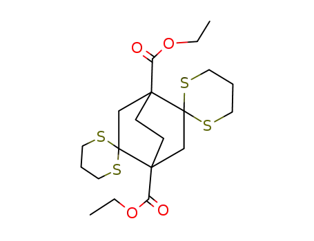 diethyl 2,5-bisdithianebicyclo[2.2.2]octane-1,4-dicarboxylate