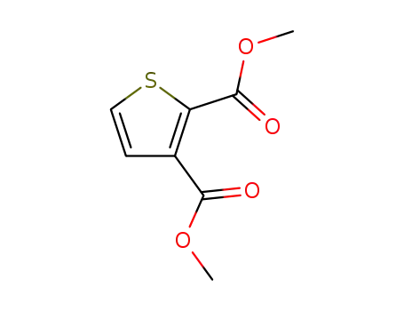 Molecular Structure of 14300-68-6 (Dimethyl thiophene-2,3-dicarboxylate)