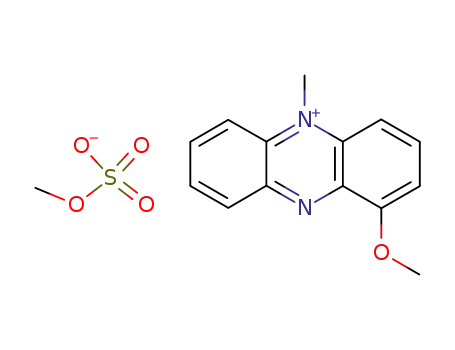 Molecular Structure of 65162-13-2 (1-Methoxy-5-methylphenazinium methyl sulfate)