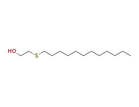Molecular Structure of 1462-55-1 (2-(dodecylthio)ethanol)