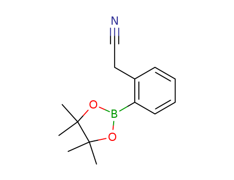 Benzeneacetonitrile,2-(4,4,5,5-tetramethyl-1,3,2-dioxaborolan-2-yl)-