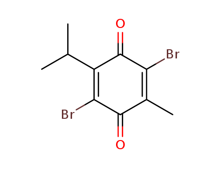2,5-Dibromo-3-isopropyl-6-methylbenzoquinone(29096-93-3)
