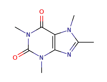 Molecular Structure of 832-66-6 (1-Methylcaffeine)