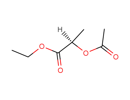 Molecular Structure of 20918-92-7 ((R)-2-(Acetoxy)propionsaeure-ethylester)