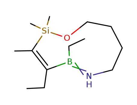 Molecular Structure of 129363-50-4 (4,5-diethyl-2,2,3-trimethyl-1-oxa-6-aza-2-sila-5-bora-3-cyclodecene)