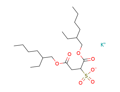 Butanedioic acid, sulfo-, 1,4-bis(2-ethylhexyl) ester, potassium salt