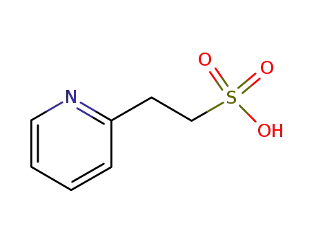 Molecular Structure of 68922-18-9 (2-(2-PYRIDYL)ETHANESULFONIC ACID)