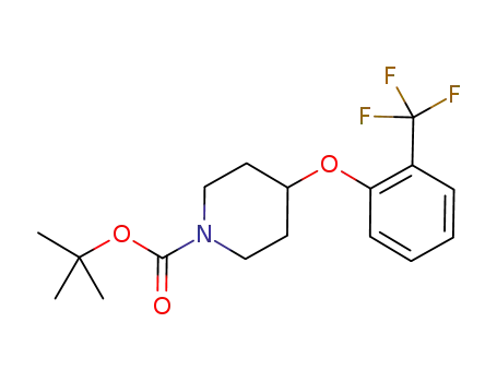 tert-butyl 4-(2-(Trifluoromethyl)phenoxy)piperidine-1-carboxylate