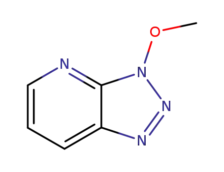 Molecular Structure of 61822-85-3 (3H-1,2,3-Triazolo[4,5-b]pyridine,  3-methoxy-)