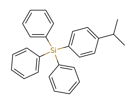 18870-35-4,triphenyl[4-(propan-2-yl)phenyl]silane,