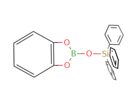 Molecular Structure of 82172-55-2 (2-triphenylsiloxy-1,3,2-benzodioxaborole)