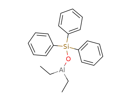 Molecular Structure of 39212-40-3 (Aluminum, diethyl(triphenylsilanolato)-)
