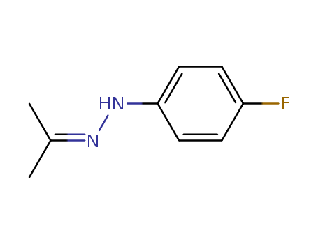 Molecular Structure of 1077-22-1 (2-Propanone, (4-fluorophenyl)hydrazone)