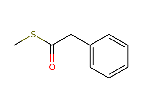 5925-74-6,Phenylthioacetic acid S-methyl ester,methyl 2-phenyl ethanethionate;N-(2-DIMETHYLAMINOETHYL)-4-METHYL-BENZAMIDE;methyl phenylthioacetate;S-methyl 2-phenylethanethioate;S-methyl phenylthioacetate;methyl 2-thiophenylacetate;