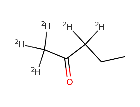 Molecular Structure of 24313-49-3 (2-PENTANONE-1,1,1,3,3-D5)