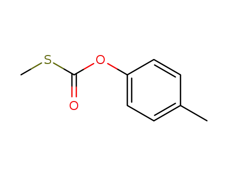 Molecular Structure of 6216-98-4 (carbonothioic acid, S-methyl O-(4-methylphenyl) ester)