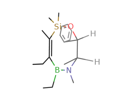 Molecular Structure of 129363-53-7 ((7S,8R)-4,5-diethyl-2,2,3,6,7-pentamethyl-1-oxa-6-aza-2-sila-5-bora-3-cyclooctene)